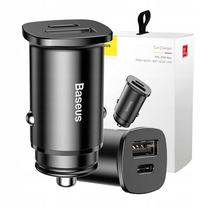Nabíjačka do auta, USB typ C Baseus 5000 mA